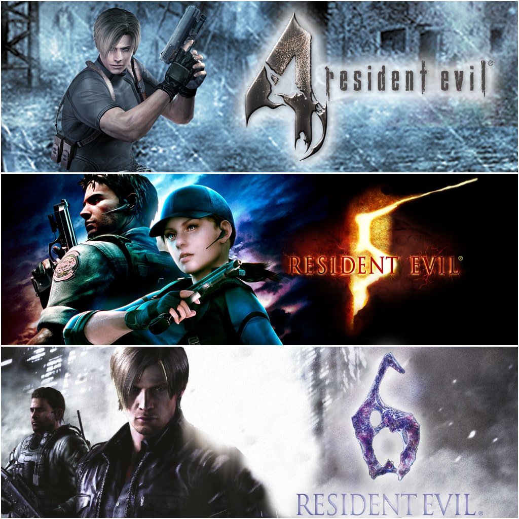 Resident evil TRIPLE PACK - PS4 digital